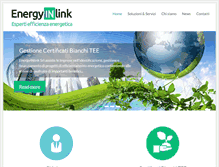 Tablet Screenshot of energyinlink.it